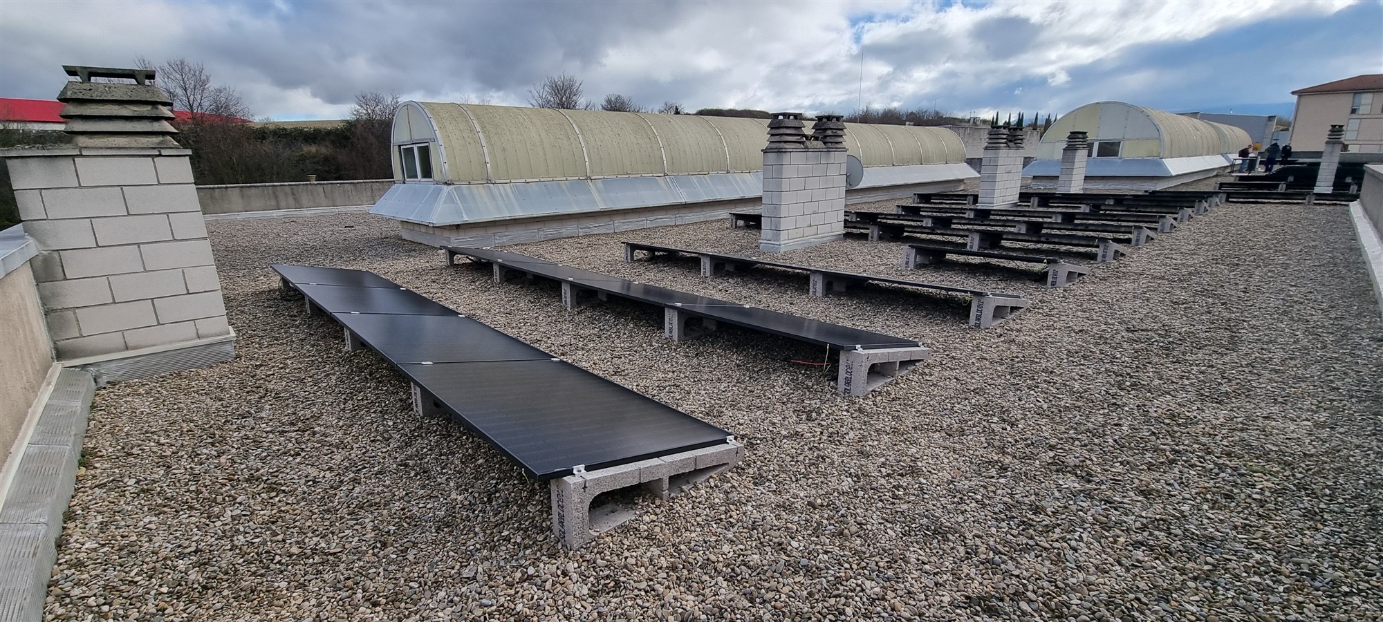 placas solares en azotea
