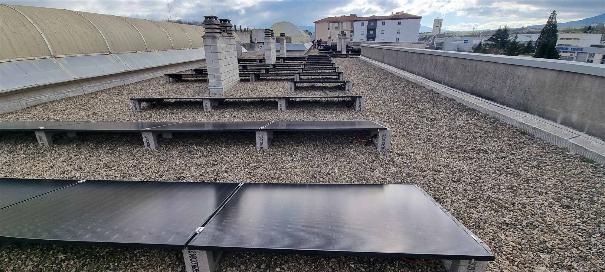 placas solares en azotea